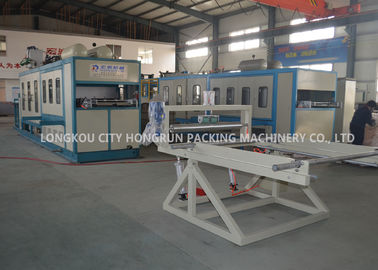 Digital Temperature Control  Disposable Food Containers Machine For Forming And Cutting
