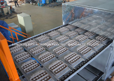 Automatic Pulp Molding Machine , 104KW Rotary Egg Box Making Machine