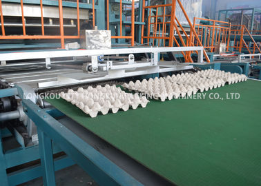 Rotary Pulp Molding Machine , Recycled Paper Egg Carton Machine