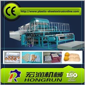 104kw 380v Chicken Egg Tray Machine Roller Type 1 Year Warranty